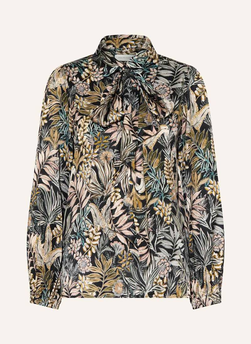 Dea Kudibal Blusenshirt Kikkidea Aus Seide Mit Abnehmbarer Schluppe schwarz von dea kudibal