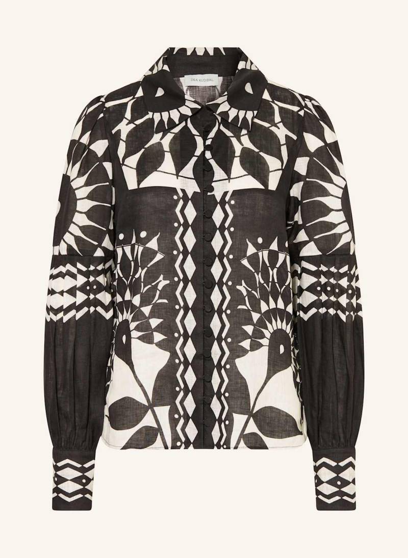 Dea Kudibal Hemdbluse Aus Leinen schwarz von dea kudibal