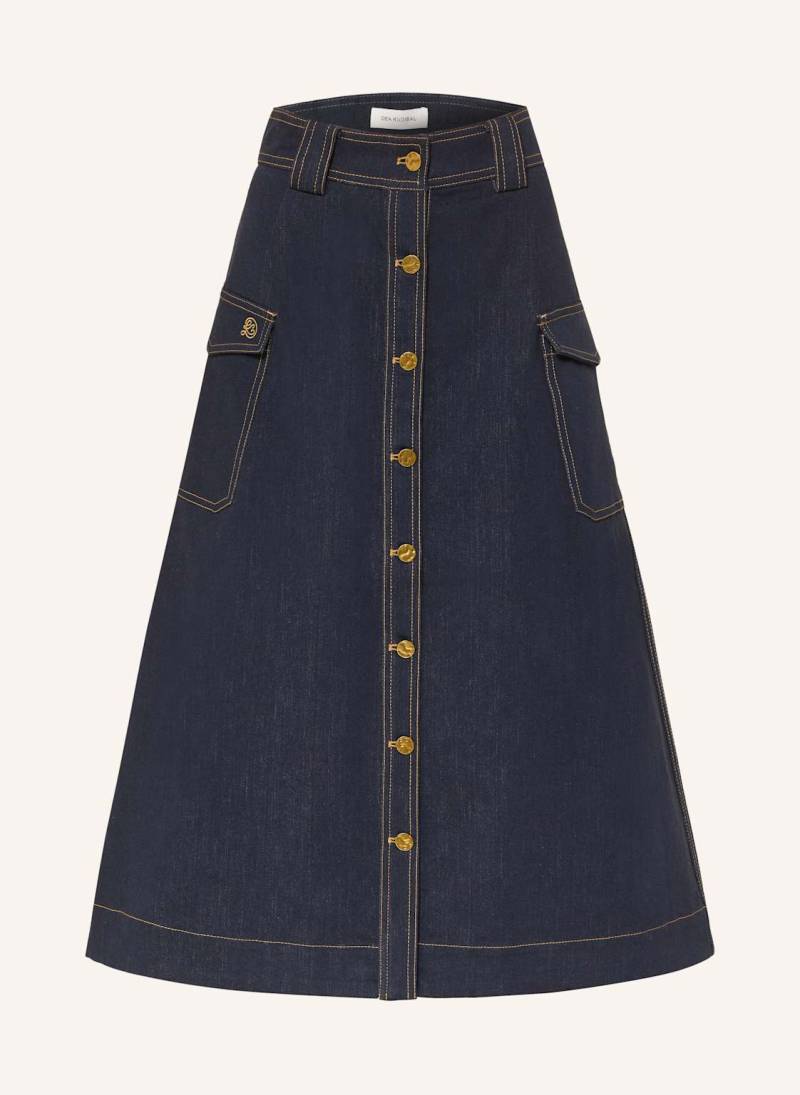 Dea Kudibal Jeans-Cargorock blau von dea kudibal