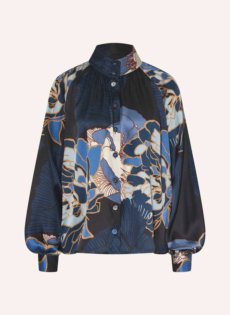Dea Kudibal Seidenbluse Nitadea blau von dea kudibal