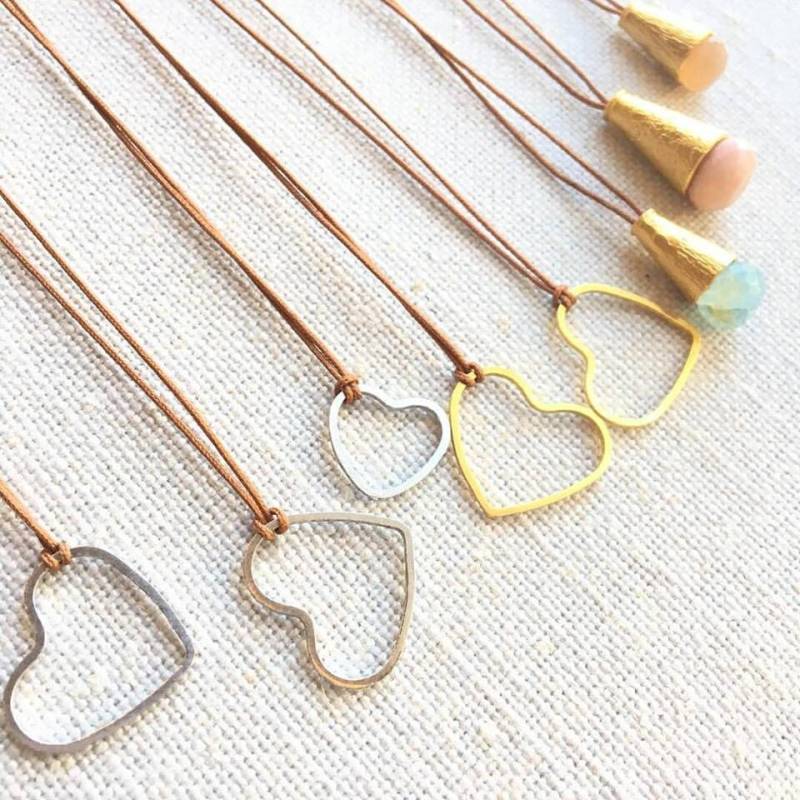 Herz Anhänger Halskette von decenario