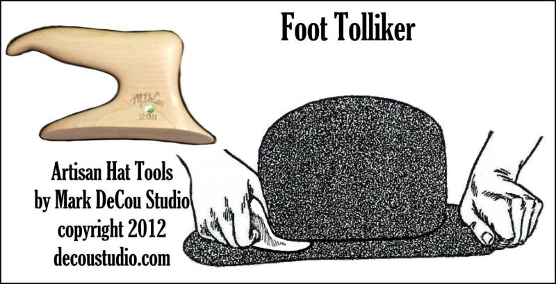 Auf Bestellung, Hutherstellung, Drei | 3-Teiliges Handwerkzeugset, Drücker | Läufer, Fuß-Tolliker, Zieher-Downer, Helles Holz Auf Bestellung, Hutherstellung, Drei | 3-Teiliges Handwerkzeugset, Drücker | Läufer, Fuß-Tolliker, Zieher-Downer, Helles Holz von decoustudio