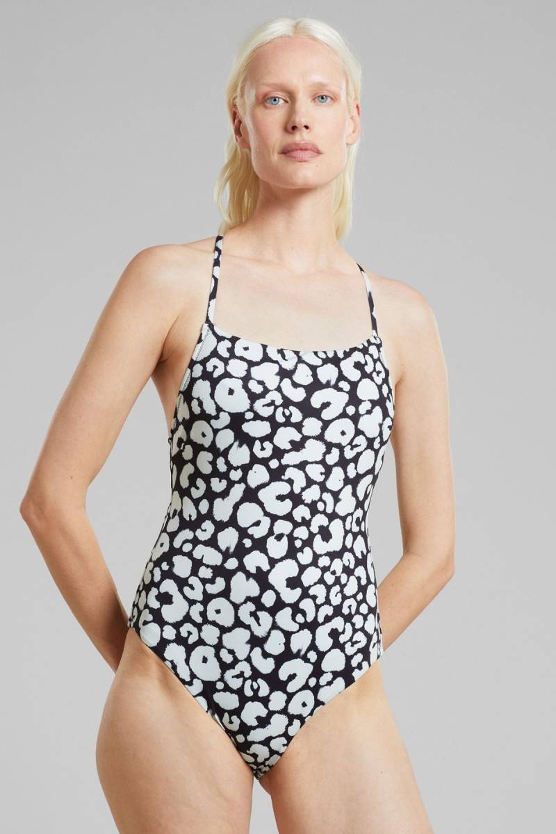 Badeanzug Vinterviken Painted Leopard von dedicated