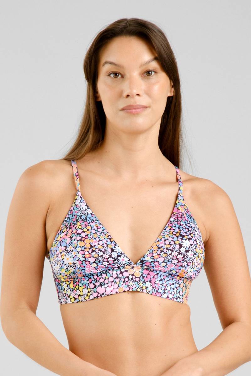 Bikini Top Alva Meadow Flowers Rosa von dedicated