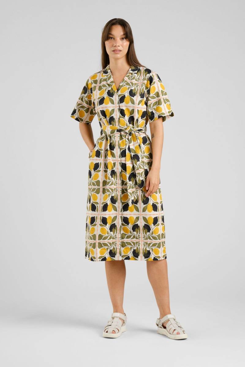 Kleid Orrefors Lemon Tiles Gelb von dedicated