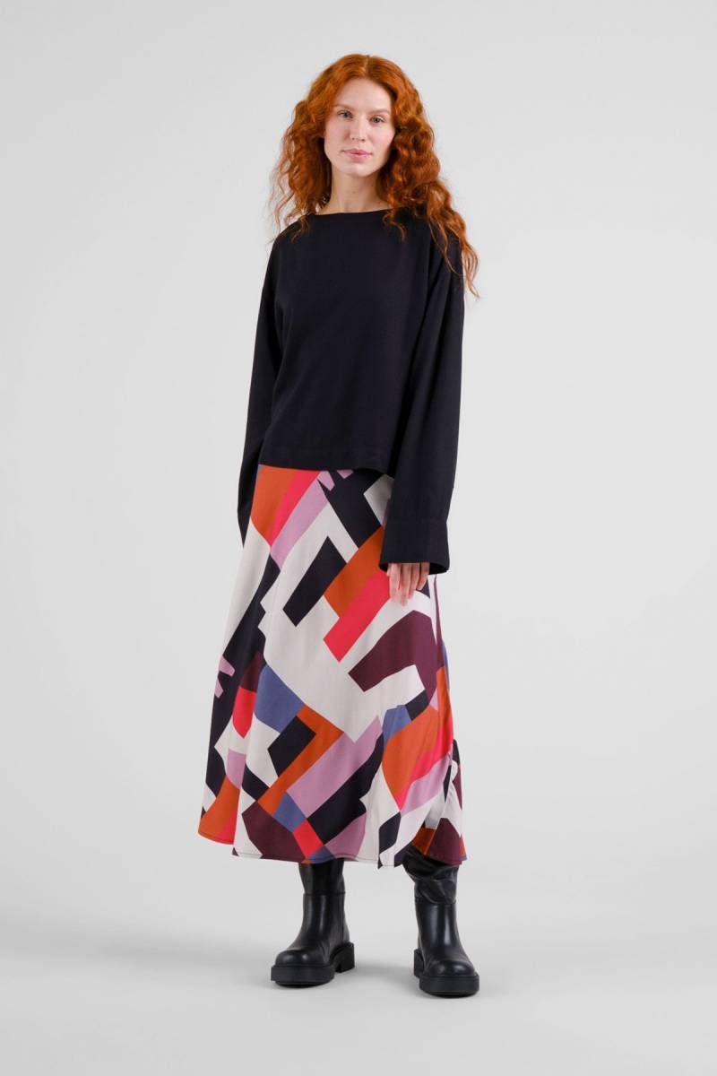 Rock Mellby Heavy Abstract Chaos Rot von dedicated