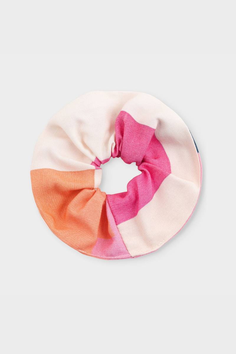 Scrunchie Abstract Block Multi Color Rosa von dedicated