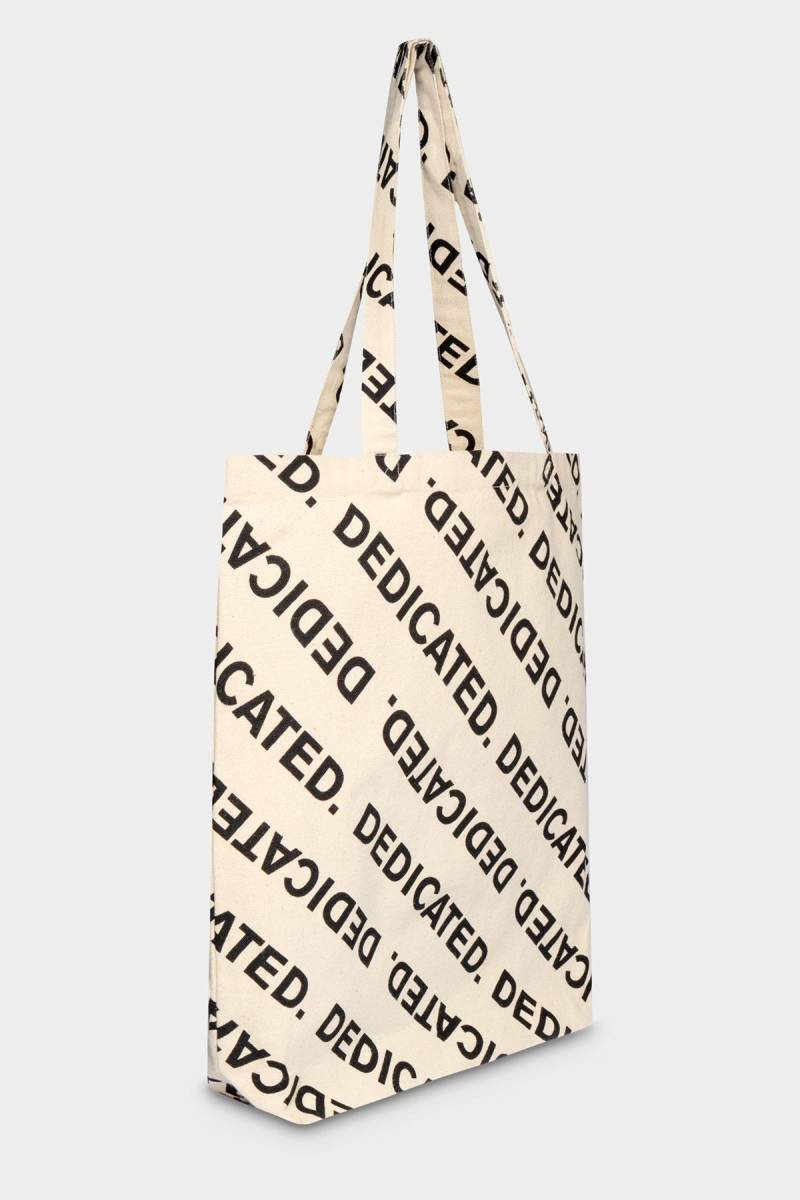 Tote Bag Torekov Logo Pattern Weiß von dedicated