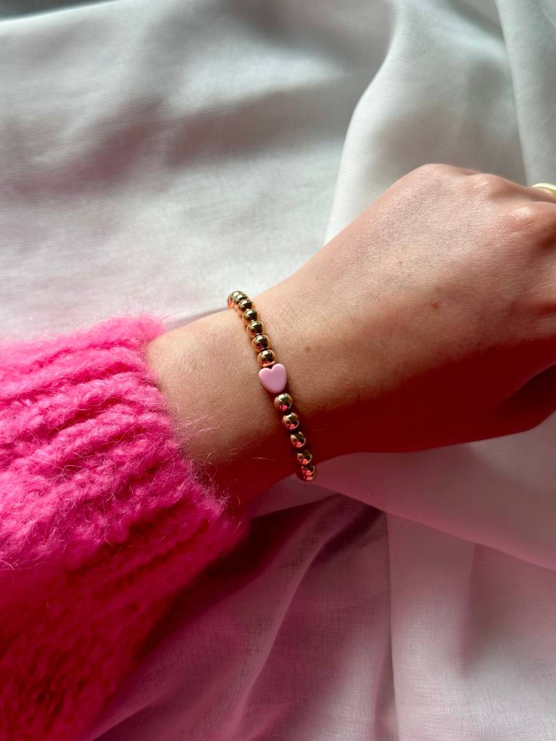 Perlenarmband ‚Gold Heart' Perlenarmband ‚Gold Heart' von deetjeemilia