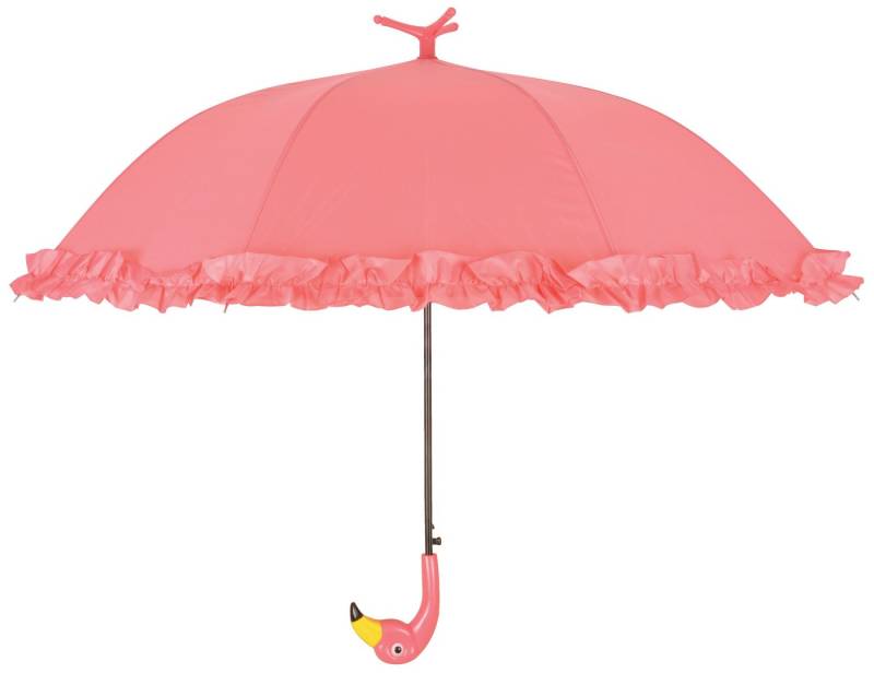 degawo Stockregenschirm Regenschirm FLAMINGO in Rosa. Flamingokopf-Griff. Steht von selbst degawo Stockregenschirm Regenschirm FLAMINGO in Rosa. Flamingokopf-Griff. Steht von selbst von degawo