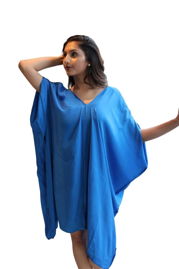 Damen Seidenkleid in Free Size - Schulterfreies Partykleid Valentinstag Geschenk Für Sie von deidaaecogiftsonline