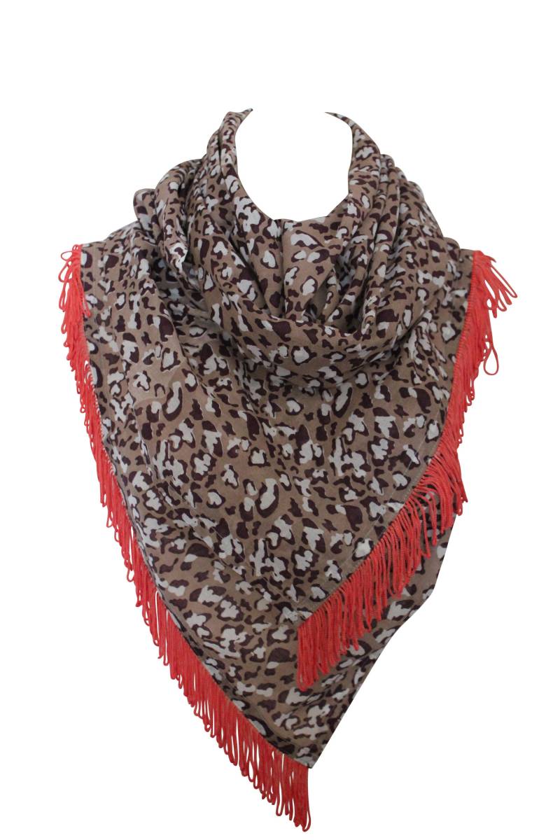 Tier Print Baumwolle Schal Frauen - Leopard Wrap Strand Bandanna Sommer Quaste Fransen Tier Print Baumwolle Schal Frauen - Leopard Wrap Strand Bandanna Sommer Quaste Fransen von deidaaecogiftsonline
