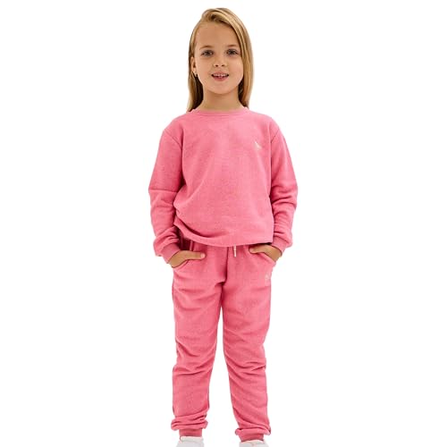 deiko Kinder Jungen Mädchen Unisex Kleidung%100 Baumwolle Outfit Kinder Kleidung Set | 2tlg langärmliges Oberteil und Hose mit Taschen von deiko