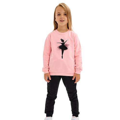 deiko Kinder Jungen Mädchen Unisex Kleidung%100 Baumwolle Outfit Kinder Kleidung Set | 2tlg langärmliges Oberteil und Hose mit Taschen von deiko