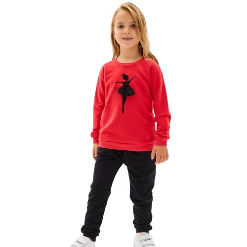 deiko Kinder Jungen Mädchen Unisex Kleidung%100 Baumwolle Outfit Kinder Kleidung Set | 2tlg langärmliges Oberteil und Hose mit Taschen von deiko