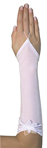 deine-Brautmode Brauthandschuhe Fingerlose Handschuhe, A305 30cm, Ivory deine-Brautmode Brauthandschuhe Fingerlose Handschuhe, A305 30cm, Ivory von deine-Brautmode