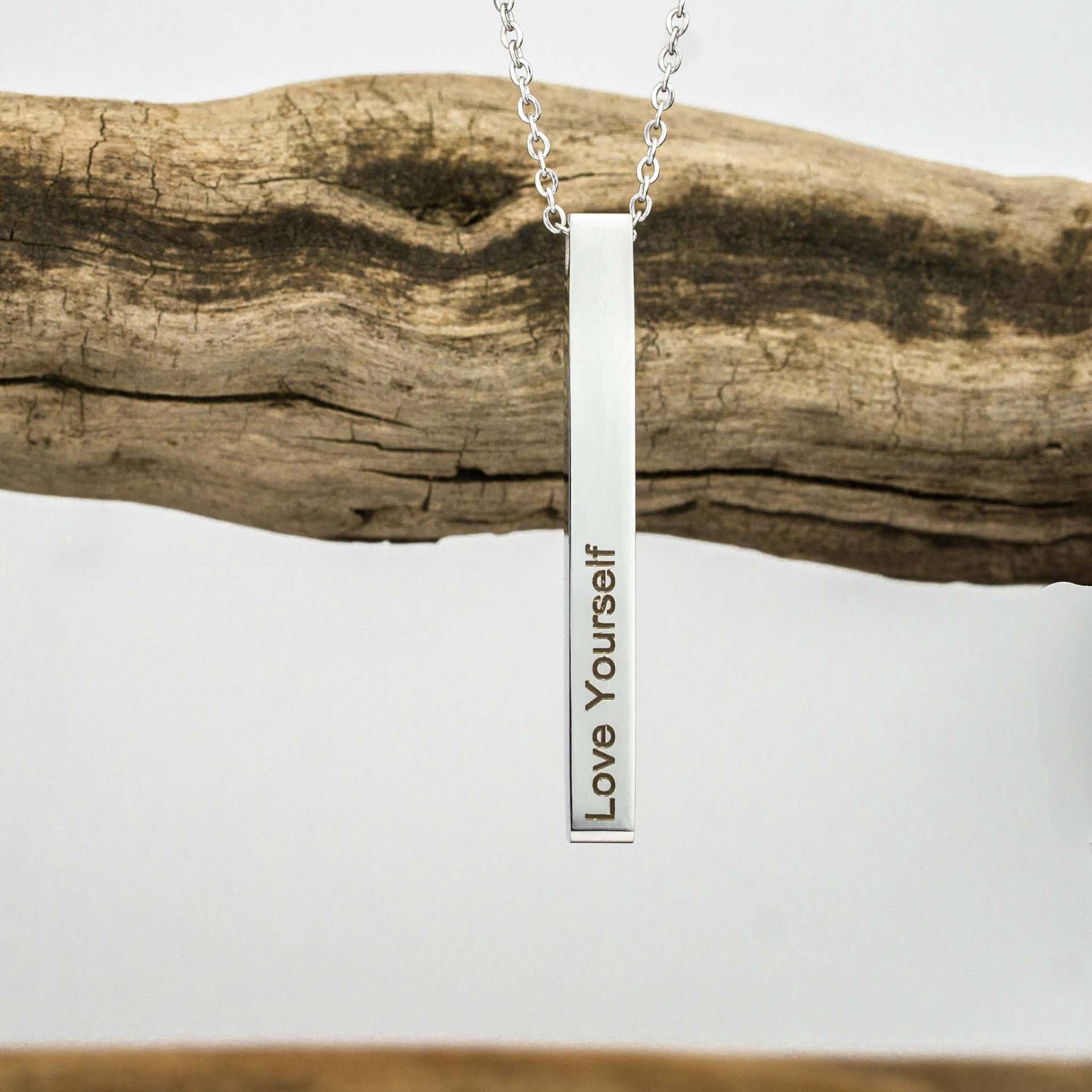 Personalisierte Kette in Silber/Personalisierte Personalisierter Schmuck Individuelle Gravur Geschenk Freunde Valentinstag Personalisierte Kette in Silber/Personalisierte Personalisierter Schmuck Individuelle Gravur Geschenk Freunde Valentinstag von deineKoordinaten