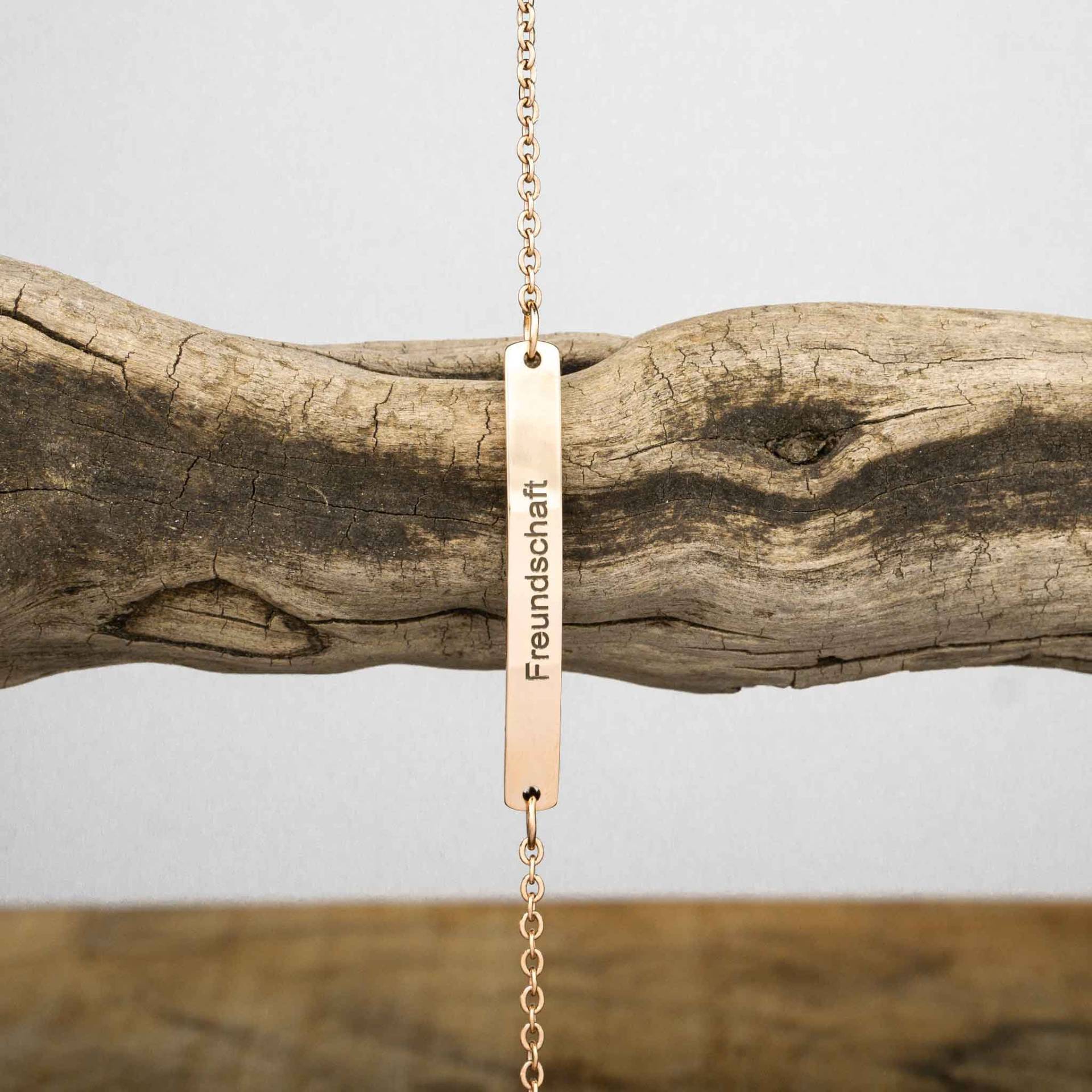 Personalisiertes Armband in Rosé Gold/Mit Eigener Gravur Personalisierte Armkette Namensarmband Freundschaft Valentinstag Personalisiertes Armband in Rosé Gold/Mit Eigener Gravur Personalisierte Armkette Namensarmband Freundschaft Valentinstag von deineKoordinaten