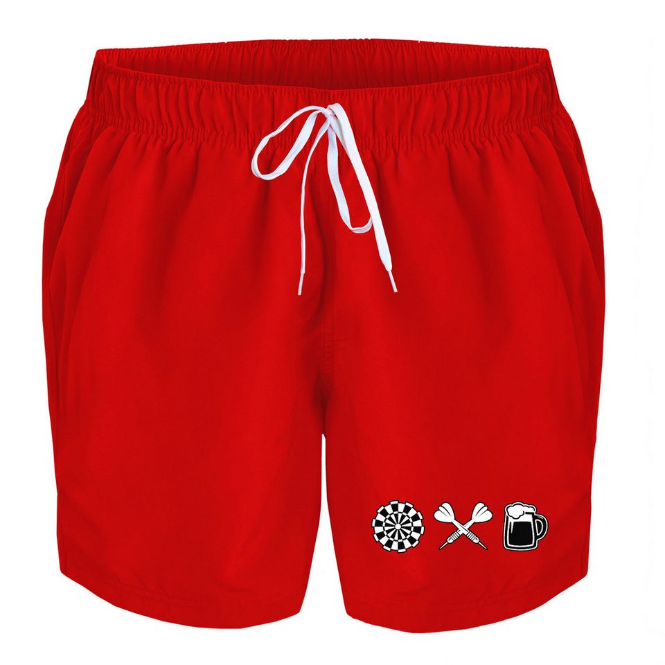 deinshirt Badehose Schwimmshorts Darts und Bier Integrierter Netz-Slip, aufgesetzte Gesäßtasche mit Klettverschluss deinshirt Badehose Schwimmshorts Darts und Bier Integrierter Netz-Slip, aufgesetzte Gesäßtasche mit Klettverschluss von deinshirt