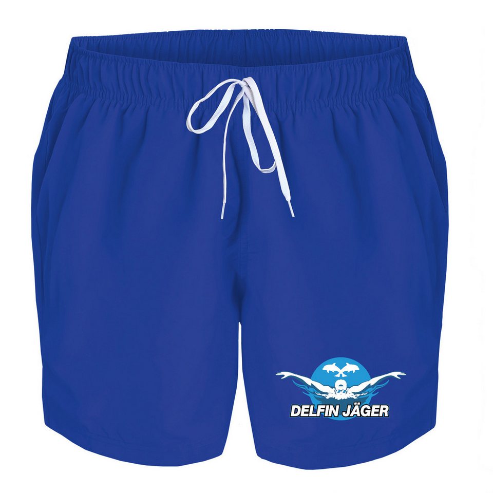 deinshirt Badehose Schwimmshorts Delfin Jäger Integrierter Netz-Slip, aufgesetzte Gesäßtasche mit Klettverschluss deinshirt Badehose Schwimmshorts Delfin Jäger Integrierter Netz-Slip, aufgesetzte Gesäßtasche mit Klettverschluss von deinshirt