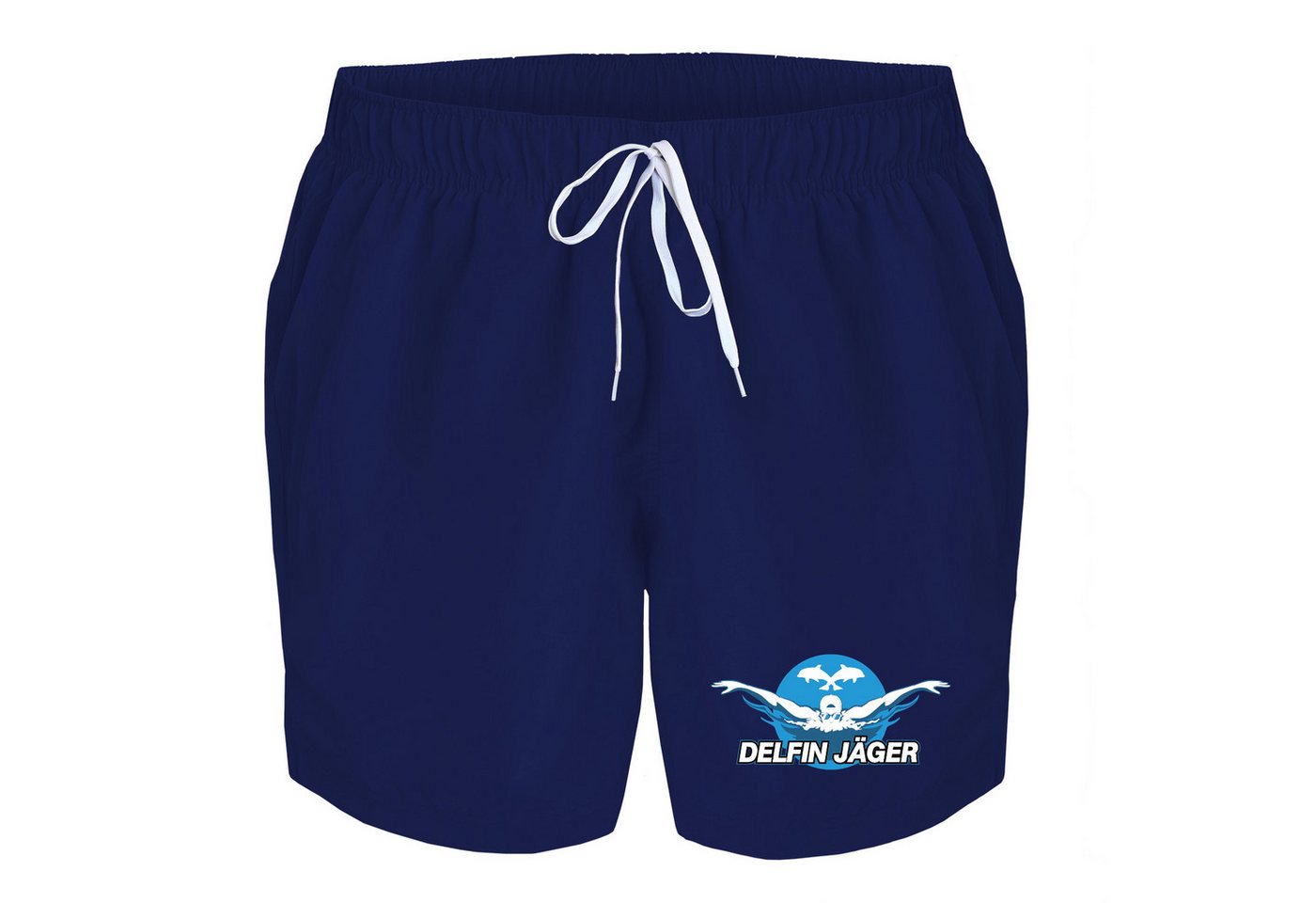 deinshirt Badehose Schwimmshorts Delfin Jäger Integrierter Netz-Slip, aufgesetzte Gesäßtasche mit Klettverschluss deinshirt Badehose Schwimmshorts Delfin Jäger Integrierter Netz-Slip, aufgesetzte Gesäßtasche mit Klettverschluss von deinshirt
