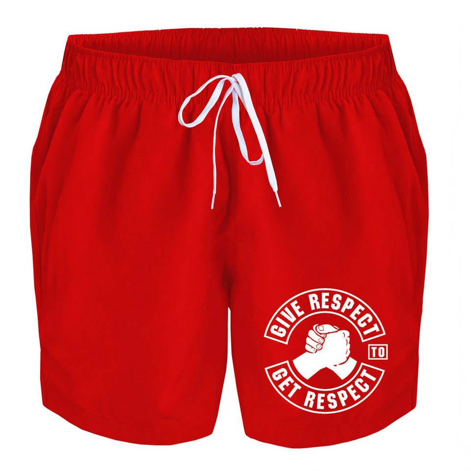 deinshirt Badehose Schwimmshorts Respect Integrierter Netz-Slip, aufgesetzte Gesäßtasche mit Klettverschluss deinshirt Badehose Schwimmshorts Respect Integrierter Netz-Slip, aufgesetzte Gesäßtasche mit Klettverschluss von deinshirt