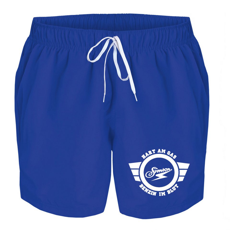 deinshirt Badehose Schwimmshorts Simson hart am Gas Benzin im Blut Integrierter Netz-Slip, aufgesetzte Gesäßtasche mit Klettverschluss deinshirt Badehose Schwimmshorts Simson hart am Gas Benzin im Blut Integrierter Netz-Slip, aufgesetzte Gesäßtasche mit Klettverschluss von deinshirt