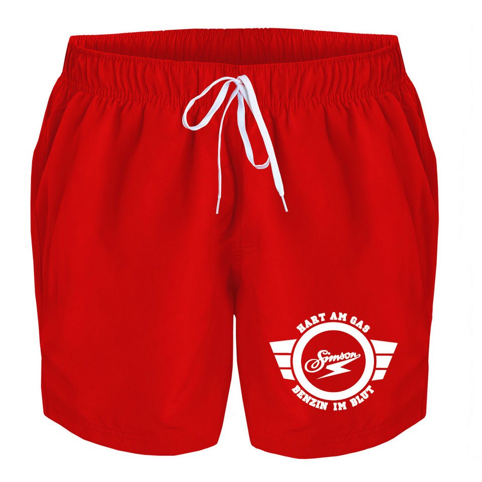 deinshirt Badehose Schwimmshorts Simson hart am Gas Benzin im Blut Integrierter Netz-Slip, aufgesetzte Gesäßtasche mit Klettverschluss deinshirt Badehose Schwimmshorts Simson hart am Gas Benzin im Blut Integrierter Netz-Slip, aufgesetzte Gesäßtasche mit Klettverschluss von deinshirt