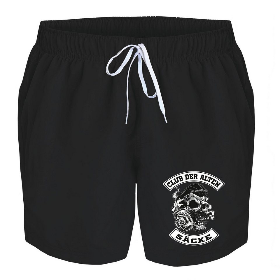 deinshirt Badehose Schwimmshorts Totenkopf Club der alten Säcke Integrierter Netz-Slip, aufgesetzte Gesäßtasche mit Klettverschluss deinshirt Badehose Schwimmshorts Totenkopf Club der alten Säcke Integrierter Netz-Slip, aufgesetzte Gesäßtasche mit Klettverschluss von deinshirt