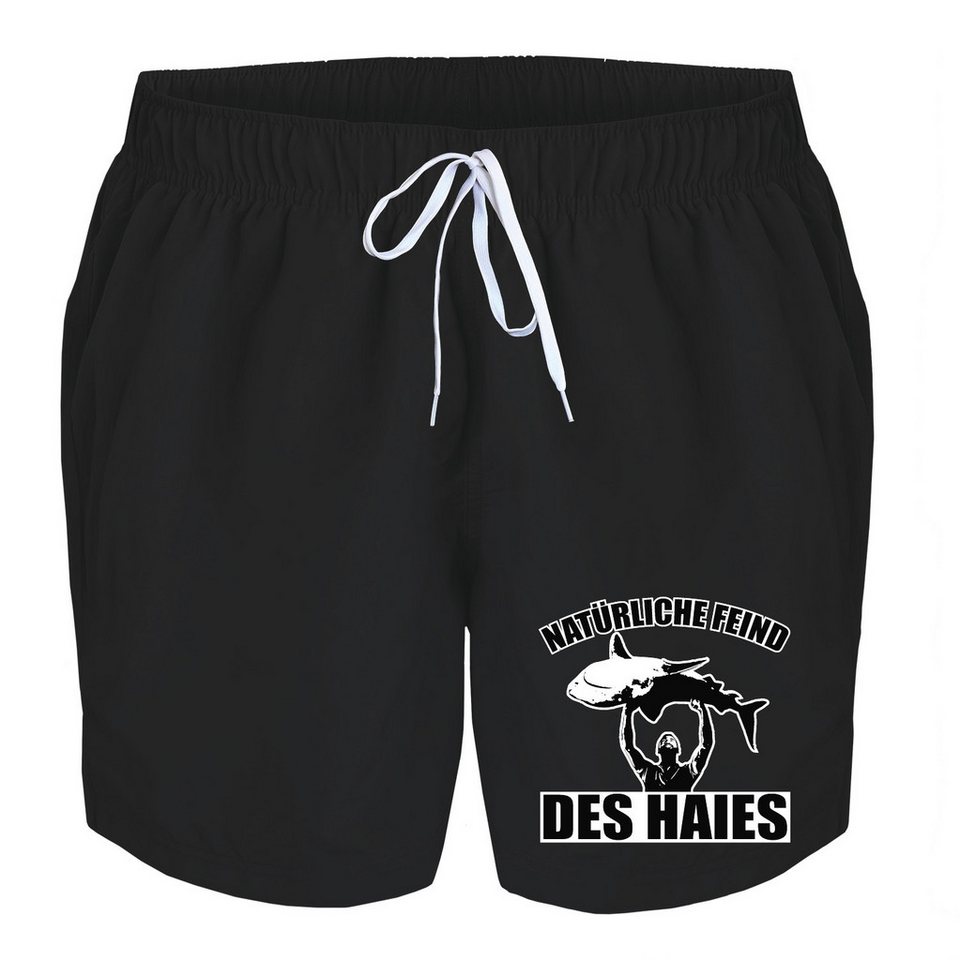 deinshirt Badehose Schwimmshorts natürliche Feind des Haies Integrierter Netz-Slip, aufgesetzte Gesäßtasche mit Klettverschluss deinshirt Badehose Schwimmshorts natürliche Feind des Haies Integrierter Netz-Slip, aufgesetzte Gesäßtasche mit Klettverschluss von deinshirt