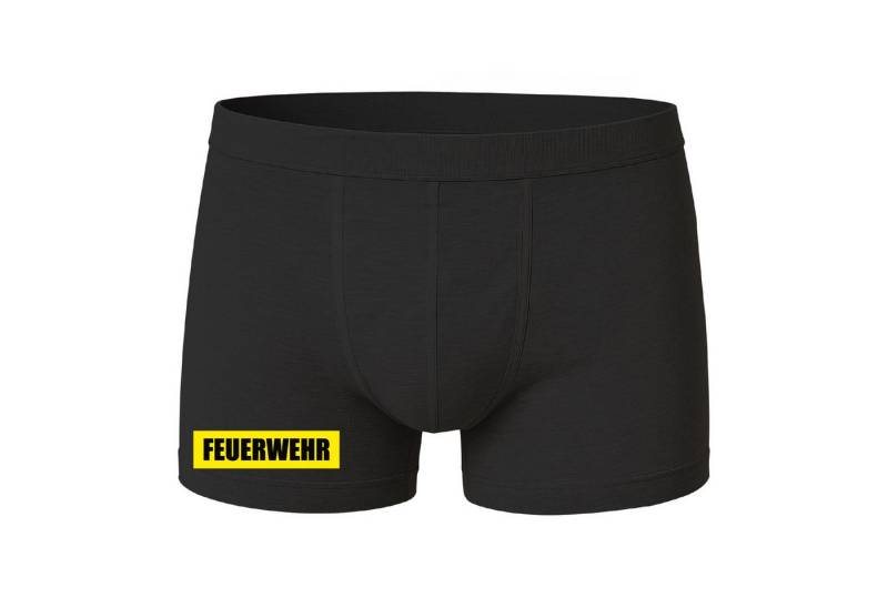 deinshirt Boxershorts Boxershorts Feuerwehr mit Motiv bedruckt von deinshirt
