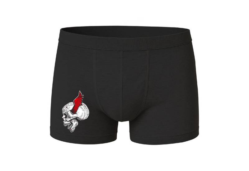 deinshirt Boxershorts Boxershorts Gitarren Schädel mit Motiv bedruckt von deinshirt