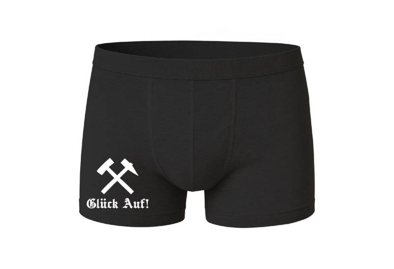deinshirt Boxershorts Boxershorts Glück Auf mit Motiv bedruckt von deinshirt
