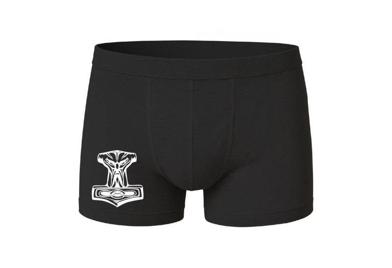 deinshirt Boxershorts Boxershorts Mjölnir Kriegshammer Thors mit Motiv bedruckt von deinshirt