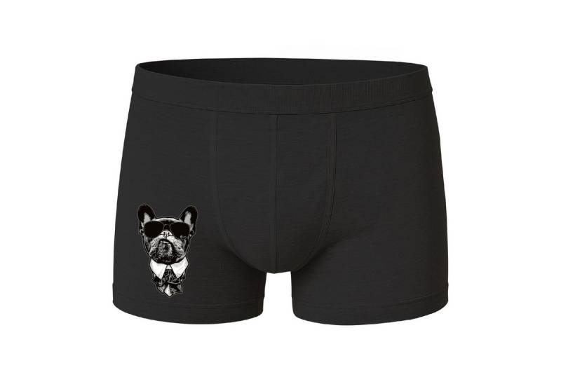 deinshirt Boxershorts Boxershorts Sunglasses at Pitbull mit Motiv bedruckt von deinshirt