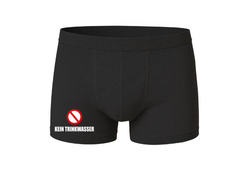 deinshirt Boxershorts Boxershorts kein Trinkwasser mit Motiv bedruckt von deinshirt