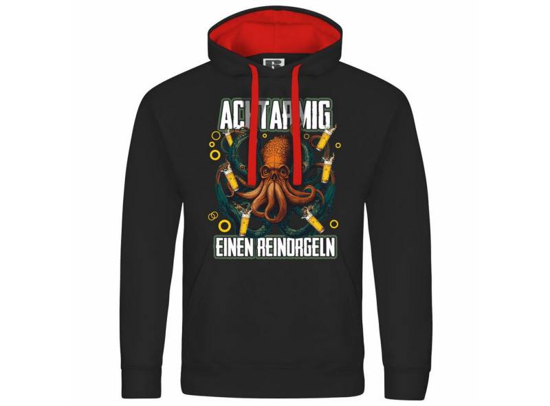 deinshirt Kapuzenpullover Herren Kapuzenpullover Achtarmig einen reinorgeln Mit Print Motiv, Grafik von deinshirt