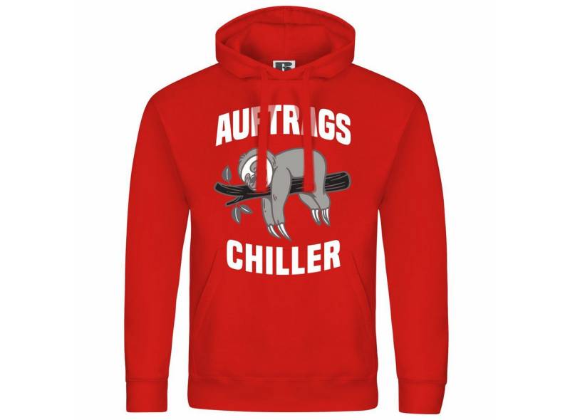 deinshirt Kapuzenpullover Herren Kapuzenpullover Auftrags Chiller Faultier Mit Print Motiv, Grafik deinshirt Kapuzenpullover Herren Kapuzenpullover Auftrags Chiller Faultier Mit Print Motiv, Grafik von deinshirt