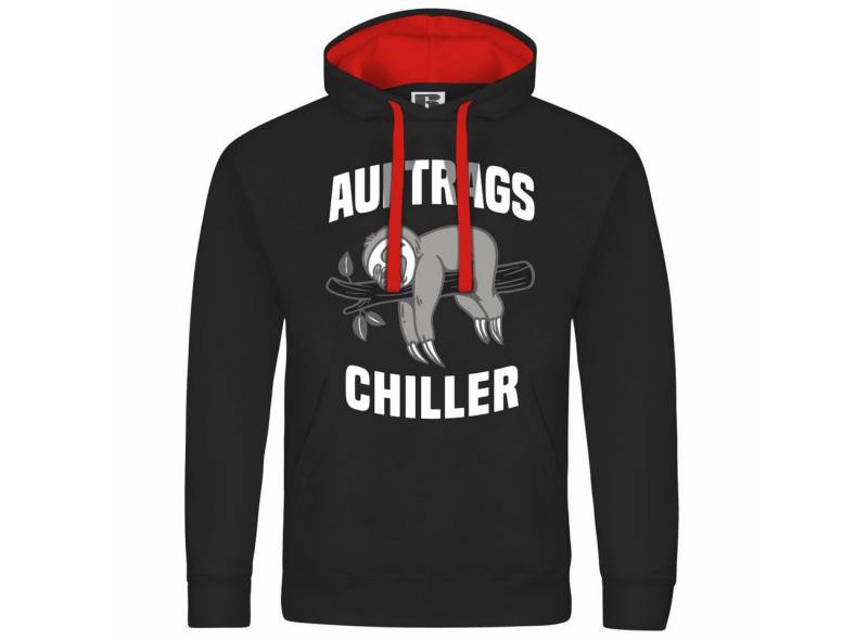 deinshirt Kapuzenpullover Herren Kapuzenpullover Auftrags Chiller Faultier Mit Print Motiv, Grafik deinshirt Kapuzenpullover Herren Kapuzenpullover Auftrags Chiller Faultier Mit Print Motiv, Grafik von deinshirt
