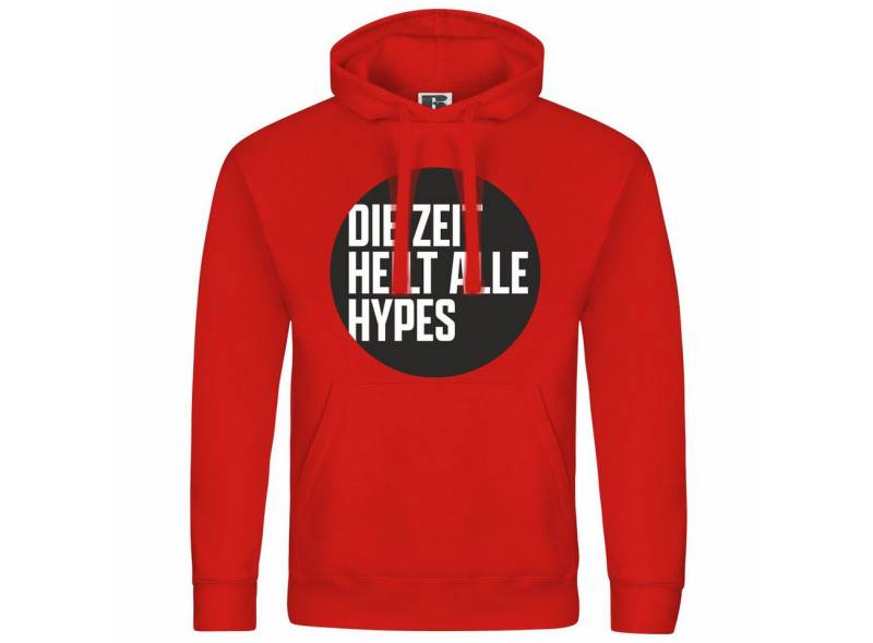 deinshirt Kapuzenpullover Herren Kapuzenpullover Die Zeit heilt alle Hypes Mit Print Motiv, Grafik von deinshirt