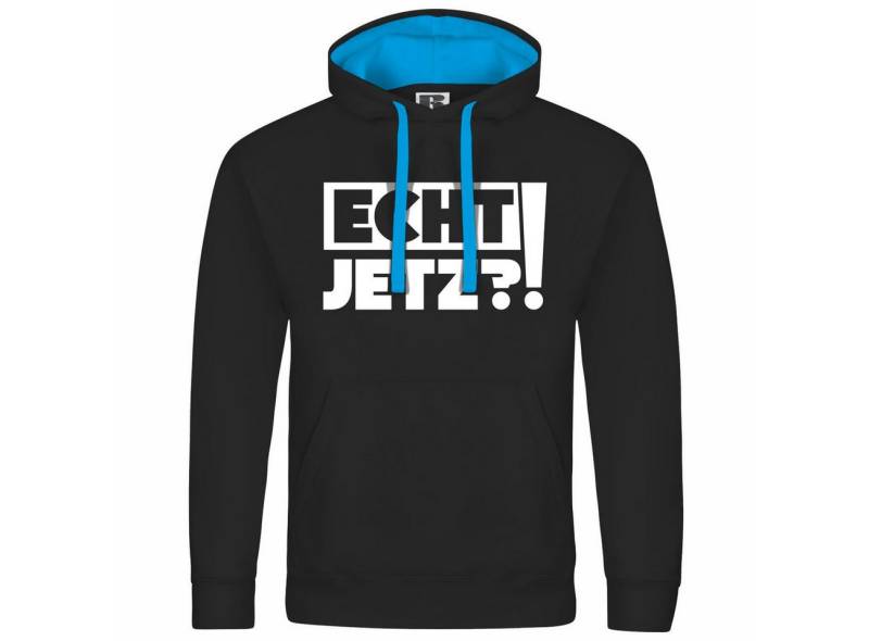 deinshirt Kapuzenpullover Herren Kapuzenpullover Echt jetzt Mit Print Motiv, Grafik von deinshirt