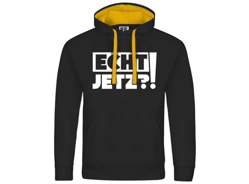 deinshirt Kapuzenpullover Herren Kapuzenpullover Echt jetzt Mit Print Motiv, Grafik von deinshirt