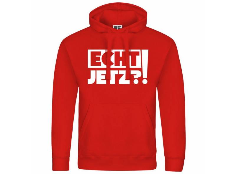 deinshirt Kapuzenpullover Herren Kapuzenpullover Echt jetzt Mit Print Motiv, Grafik von deinshirt
