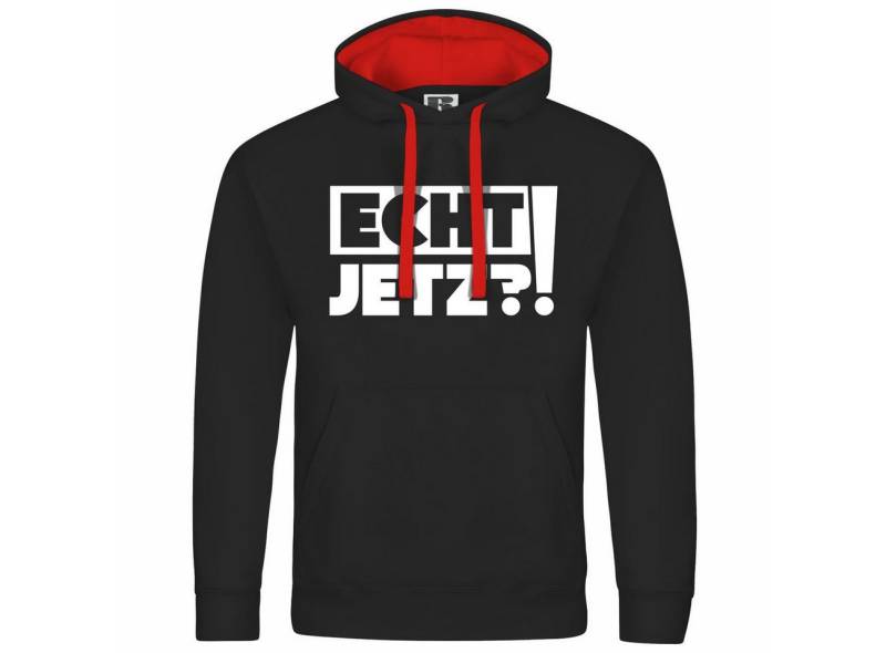 deinshirt Kapuzenpullover Herren Kapuzenpullover Echt jetzt Mit Print Motiv, Grafik von deinshirt