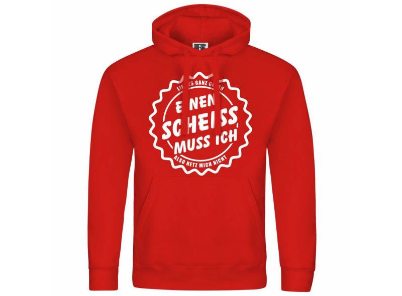 deinshirt Kapuzenpullover Herren Kapuzenpullover Einen Scheiß muss Ich Mit Print Motiv, Grafik deinshirt Kapuzenpullover Herren Kapuzenpullover Einen Scheiß muss Ich Mit Print Motiv, Grafik von deinshirt
