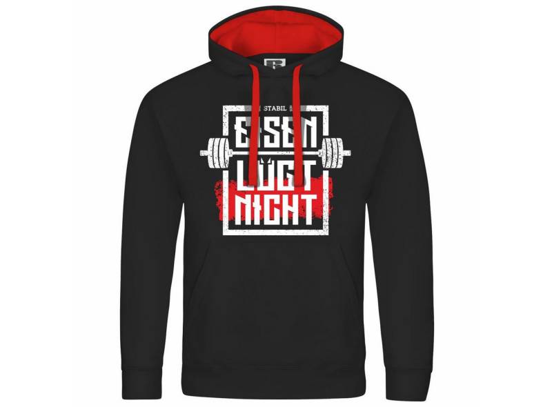 deinshirt Kapuzenpullover Herren Kapuzenpullover Eisen lügt nicht Mit Print Motiv, Grafik deinshirt Kapuzenpullover Herren Kapuzenpullover Eisen lügt nicht Mit Print Motiv, Grafik von deinshirt