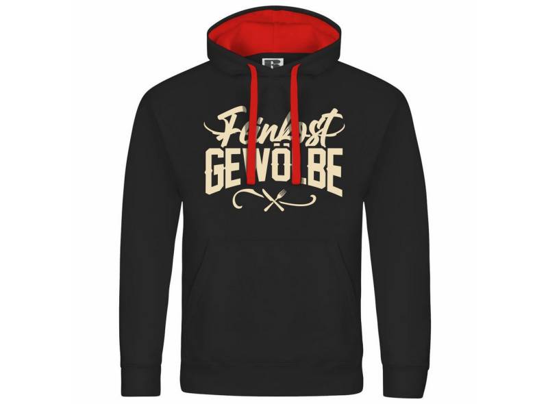 deinshirt Kapuzenpullover Herren Kapuzenpullover Feinkostgewölbe Mit Print Motiv, Grafik deinshirt Kapuzenpullover Herren Kapuzenpullover Feinkostgewölbe Mit Print Motiv, Grafik von deinshirt