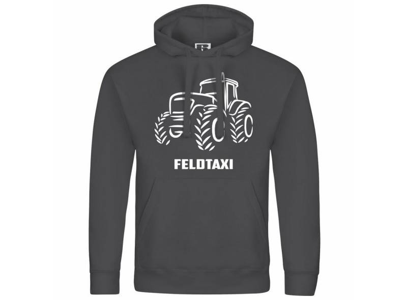 deinshirt Kapuzenpullover Herren Kapuzenpullover Feldtaxi Mit Print Motiv, Grafik von deinshirt