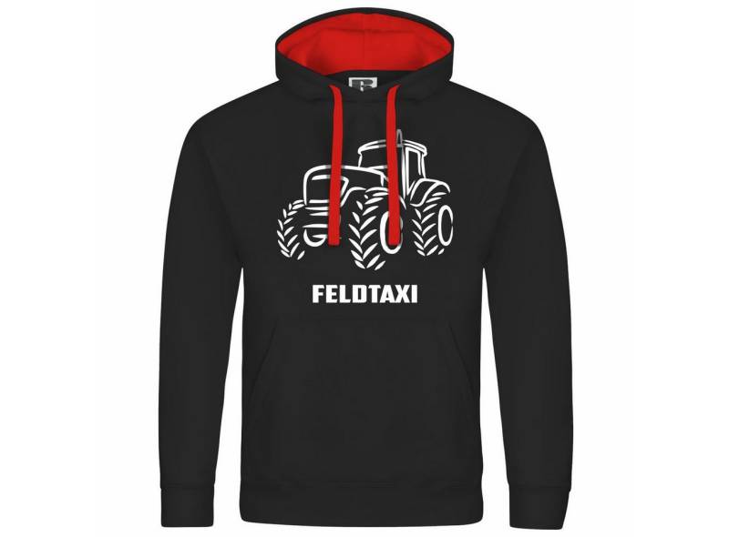 deinshirt Kapuzenpullover Herren Kapuzenpullover Feldtaxi Mit Print Motiv, Grafik deinshirt Kapuzenpullover Herren Kapuzenpullover Feldtaxi Mit Print Motiv, Grafik von deinshirt
