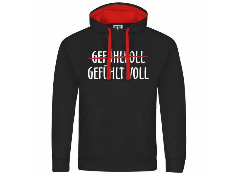 deinshirt Kapuzenpullover Herren Kapuzenpullover Gefühlt Voll Mit Print Motiv, Grafik deinshirt Kapuzenpullover Herren Kapuzenpullover Gefühlt Voll Mit Print Motiv, Grafik von deinshirt